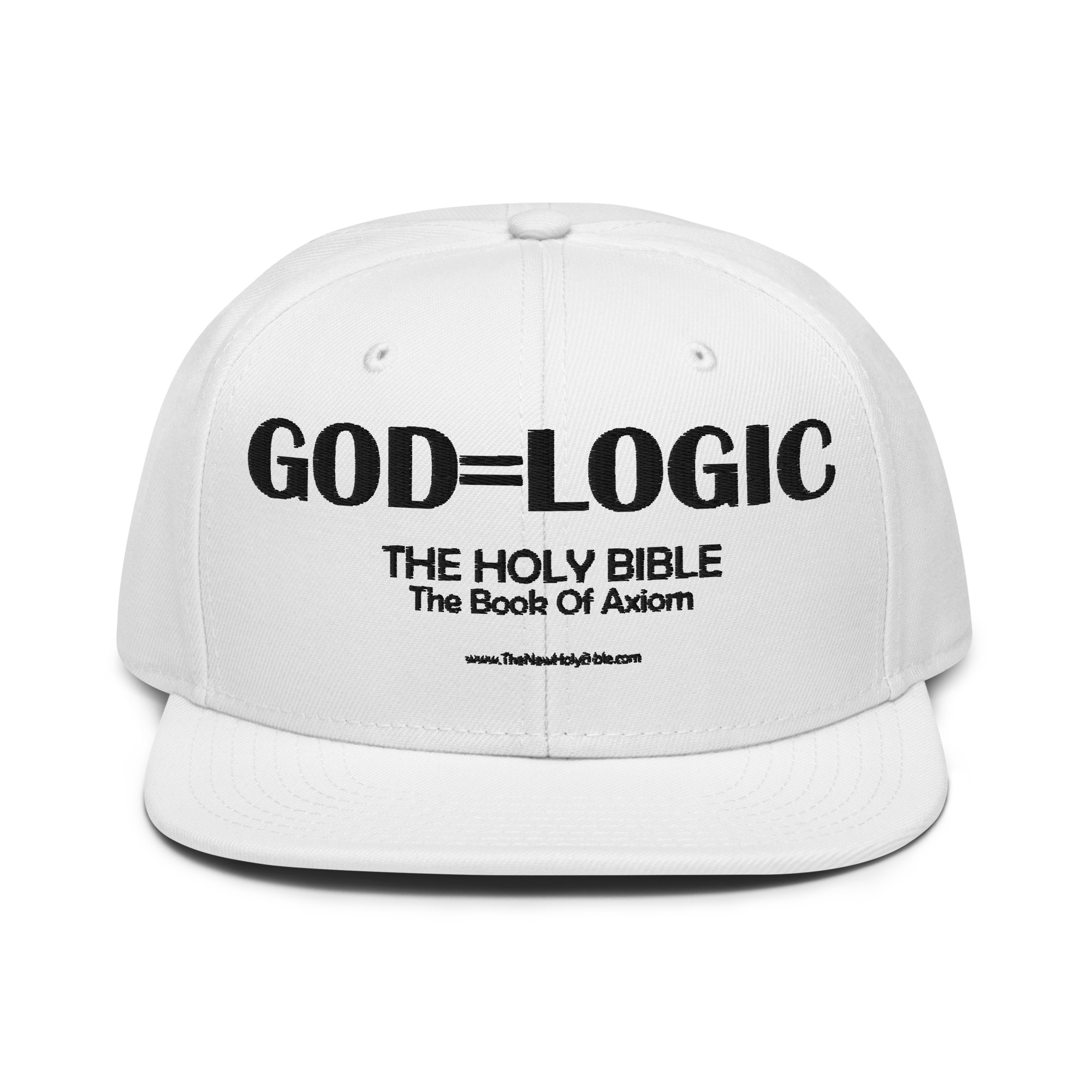 GOD = LOGIC Snapback Hat
